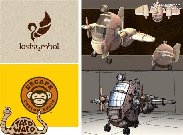 3DSMAX打造小黄蜂卡通飞行器 脚本之家 3DSMAX建模教程