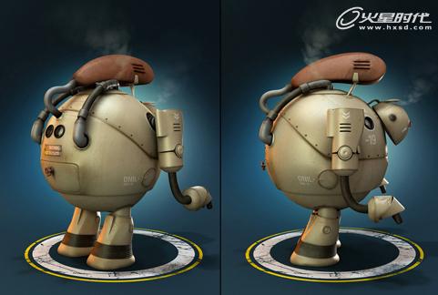 3DSMAX打造小黄蜂卡通飞行器 脚本之家 3DSMAX建模教程