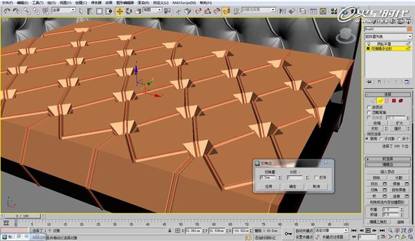 3DSMAX欧式沙发建模教程 脚本之家 3DSMAX建模教程