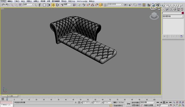 3DSMAX欧式沙发建模教程 脚本之家 3DSMAX建模教程