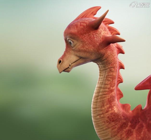 3DSMAX制作可爱卡通小龙角色 脚本之家 3DSMAX角色教程
