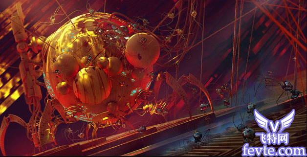 机器蜘蛛的制作思路分享 脚本之家 3dmax教程