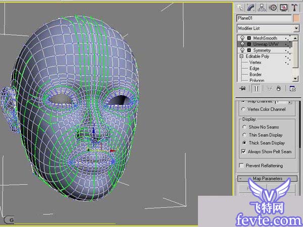 3dsmax的uvw开模方法 脚本之家 3dsmax角色教程