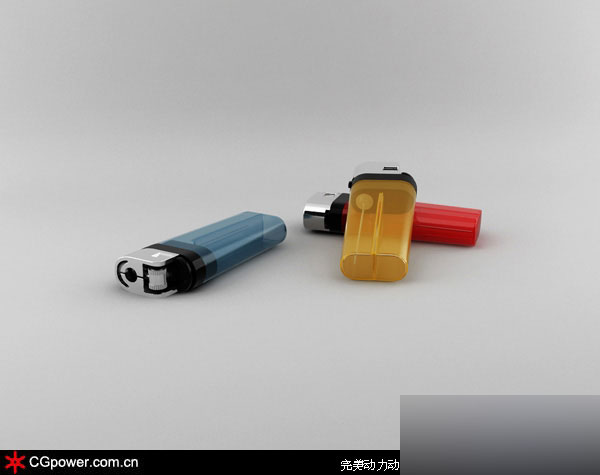 3DSMAX打造打火机塑料材质 脚本之家 3DSMAX材质教程