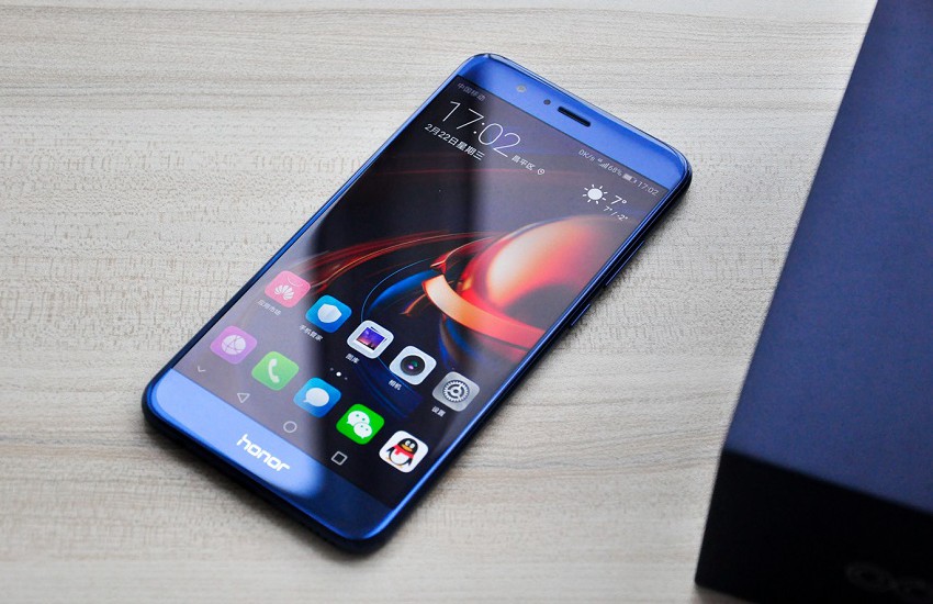 轻薄高颜值设计 荣耀V9极光蓝开箱图赏(3/13)