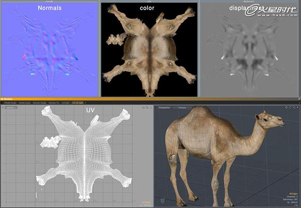 3DSMAX制作沙漠里的骆驼 脚本之家 3DSMAX建模教程