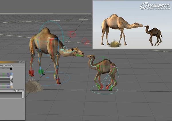 3DSMAX制作沙漠里的骆驼 脚本之家 3DSMAX建模教程
