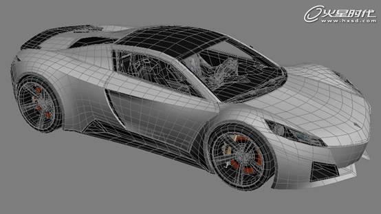 3DSMAX制作Tension GT跑车与游戏导入 脚本之家 3DSMAX建模教程