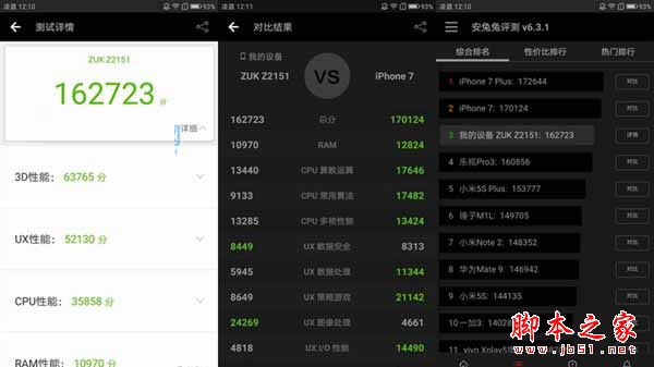 ZUK Edge和一加3T哪个值得买？一加3T与联想ZUK Edge全面区别对比评测图解