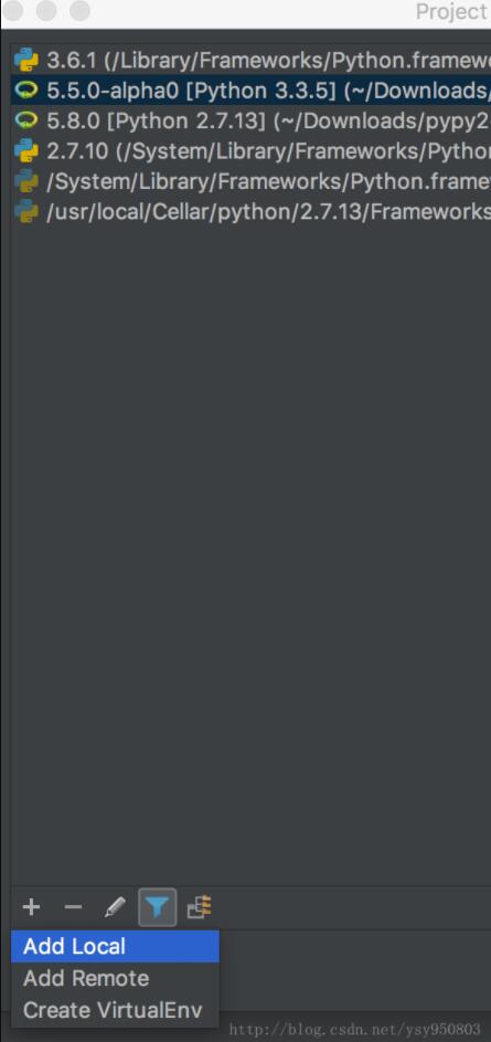 PyCharm PyPy解释器的配置