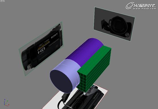 3DSMAX打造SONY摄像机模型 脚本之家 3DSMAX建模教程