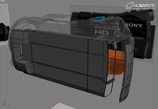 3DSMAX打造SONY摄像机模型 脚本之家 3DSMAX建模教程