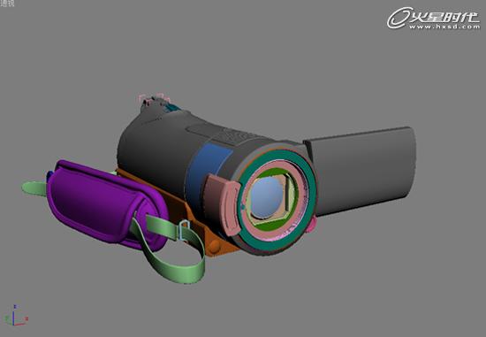 3DSMAX打造SONY摄像机模型 脚本之家 3DSMAX建模教程