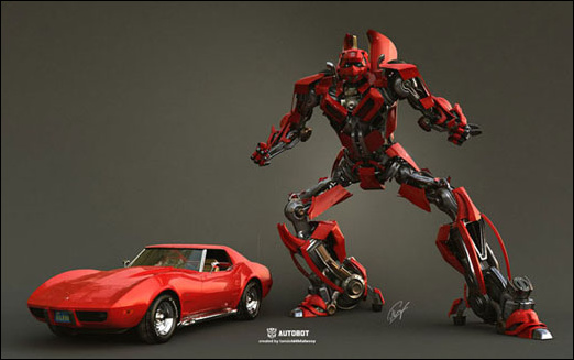 3DMax打造变形金刚教程 脚本之家 3DSMAX角色教程