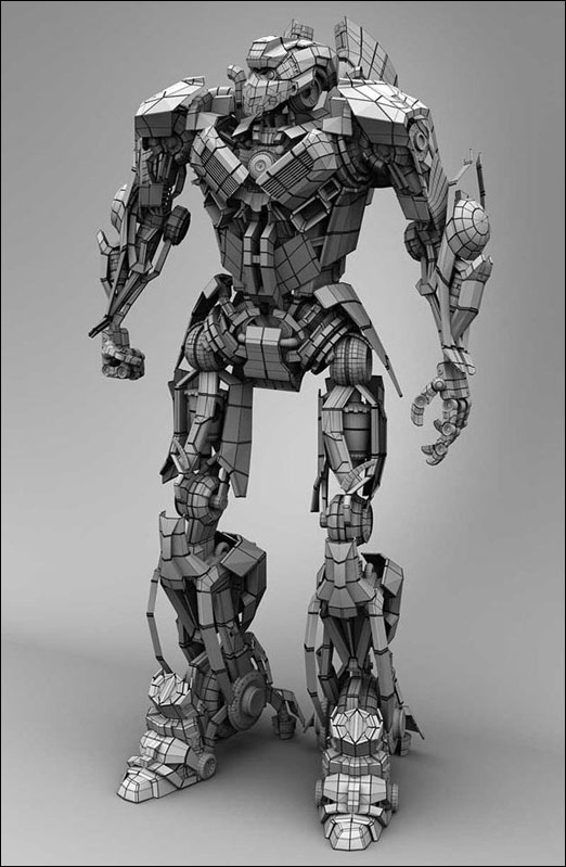 3DMax打造变形金刚教程 脚本之家 3DSMAX角色教程
