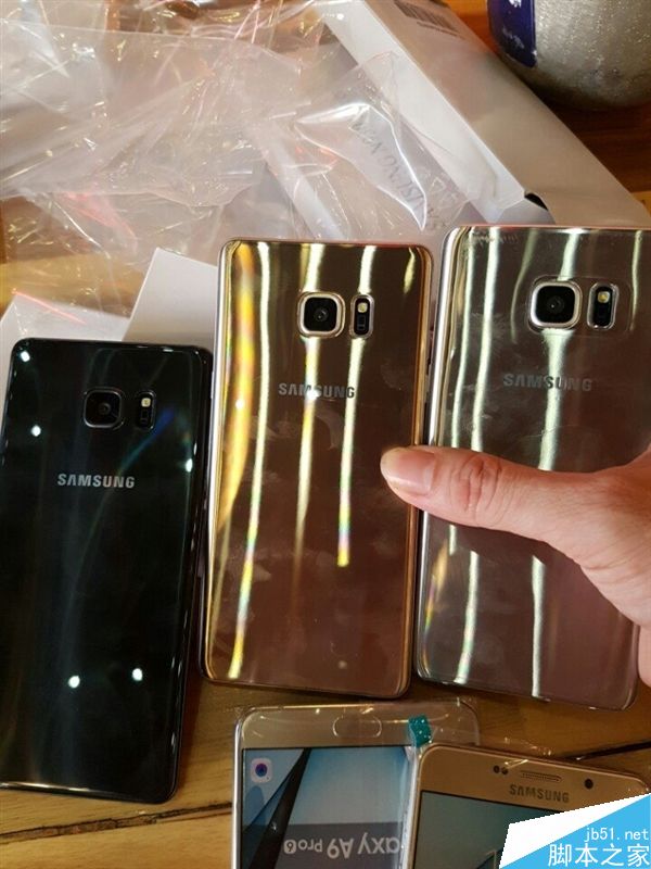 三星Note 7真机抢先开箱!三色亮相、金属出众、超高屏占比
