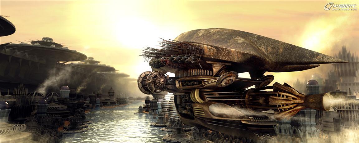 3DSMAX打造科幻码头场景 脚本之家 3DSMAX建模教程