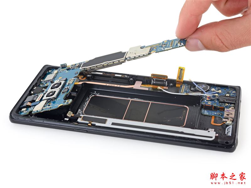 三星Note8内部做工怎么样? 三星Galaxy Note8拆机图解全过程评测