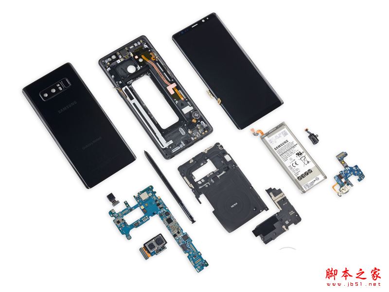三星Note8内部做工怎么样? 三星Galaxy Note8拆机图解全过程评测