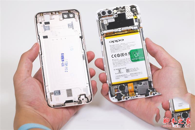 OPPO R11内部做工拆解如何?OPPO R11拆机详细图文评测