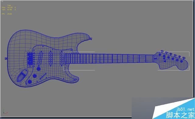 3DSMAX打造超逼真吉他 脚本之家 3DSMAX教程