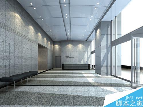 如何在max软件中打室内筒灯灯光？