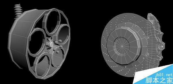 3dsmax打造阿尔法罗密欧敞篷跑车模型 脚本之家 3ds max建模教程