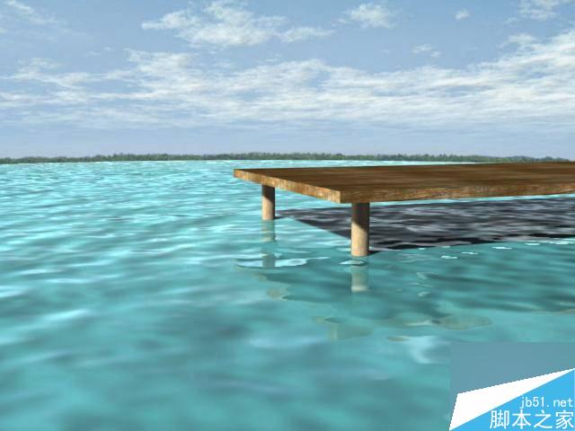 3dmax制作水的方法 脚本之家 3dsmax材质教程系列之水的材质制作