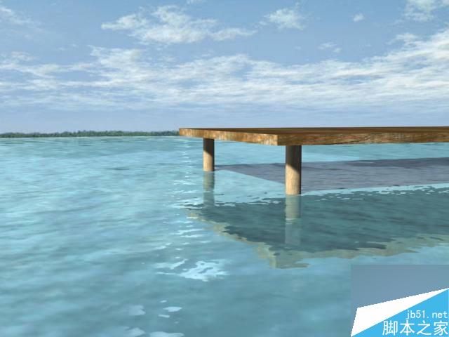 3dmax制作水的方法 脚本之家 3dsmax材质教程系列之水的材质制作