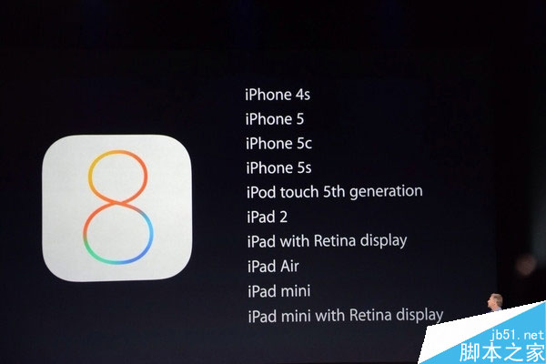 iOS8可升级设备一览