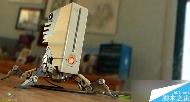 3DSMAX打造XBOX720脚本之家3DSMAX教程