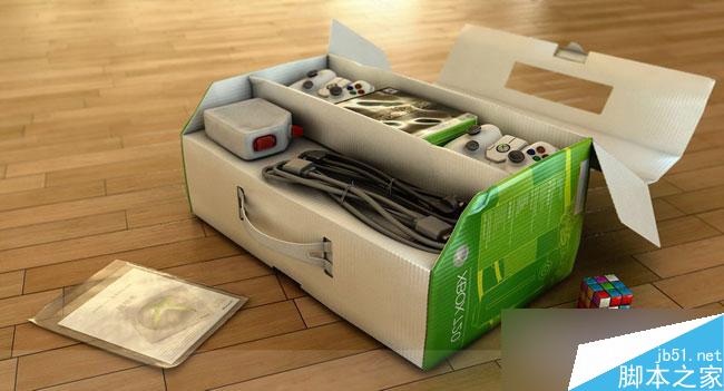 3dsmax打造xbox720脚本之家3dsmax教程