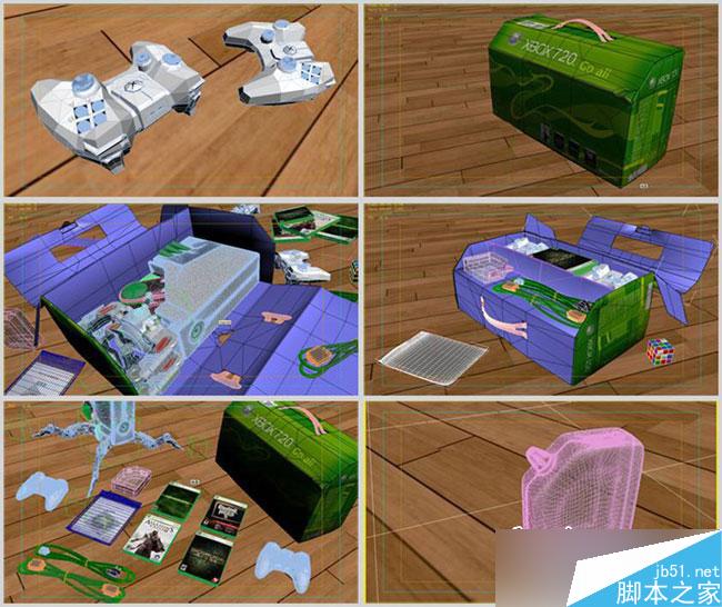 3dsmax打造xbox720脚本之家3dsmax教程