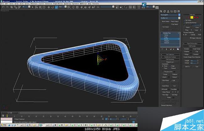 特形建筑物的建模流程 脚本之家 建模教程