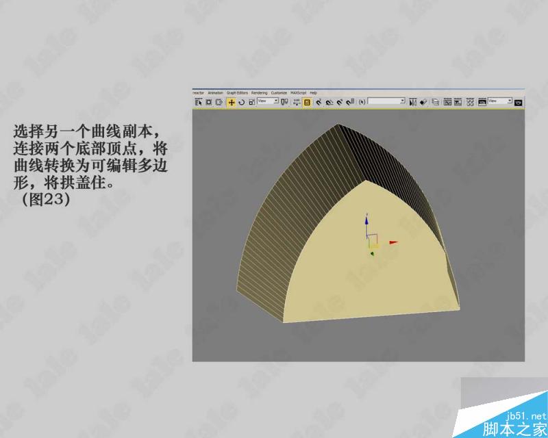 3dmax建模哥特式教堂内景系列教程 脚本之家 3dmax建模教程