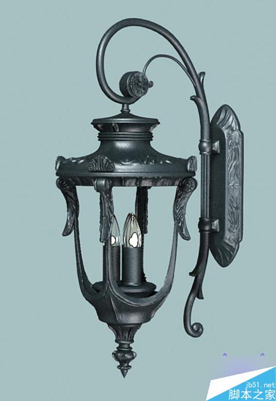 3dsmax打造精美欧式壁灯 脚本之家 3ds max教程