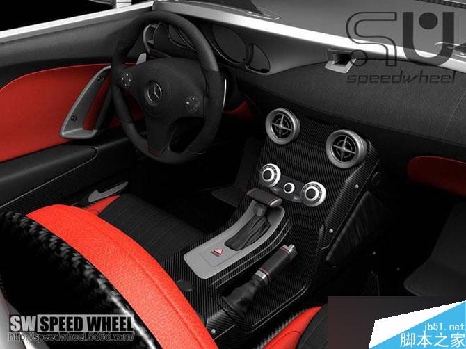 3DS MAX打造极品奔驰跑车 脚本之家 3DSMAX教程