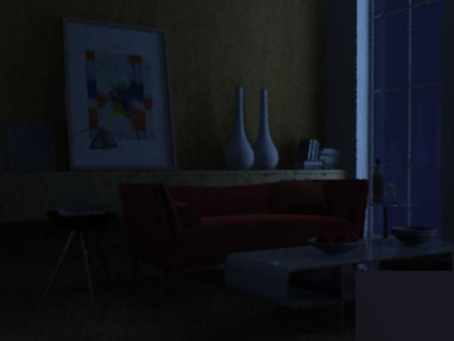 3DMAX室内渲染:空间夜景布光手法教程 脚本之家 3DSMAX室内教程