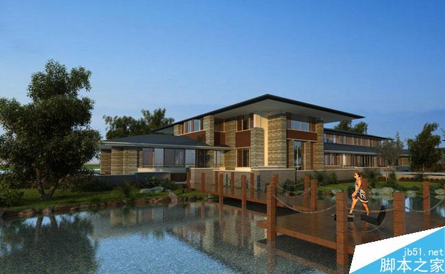 建筑渲染技术新时代—模型渲染 脚本之家 室外设计教程