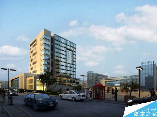 建筑渲染技术新时代—模型渲染 脚本之家 室外设计教程