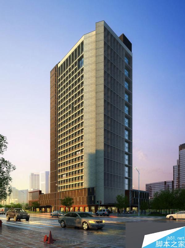 建筑渲染技术新时代—模型渲染 脚本之家 室外设计教程