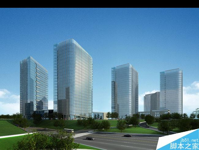 建筑渲染技术新时代—模型渲染 脚本之家 室外设计教程