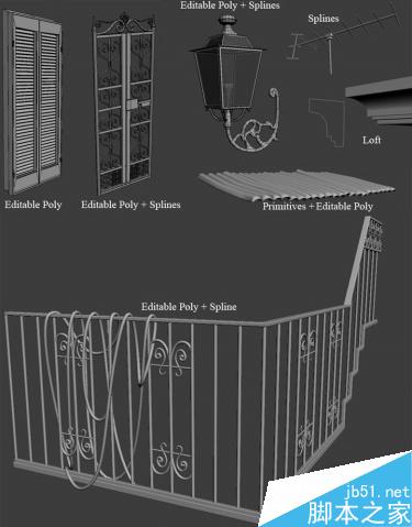 3DSMAX室外环境的灯光教程 脚本之家 3DSMAX室外教程