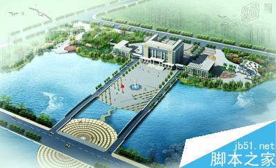 形式美法则在建筑表现中的应用 脚本之家 3DSMAX室外设计教程