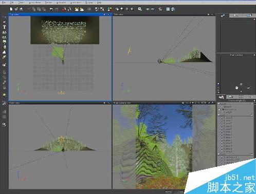 3ds Max打造逼真丛林峡谷景观 脚本之家 室外教程