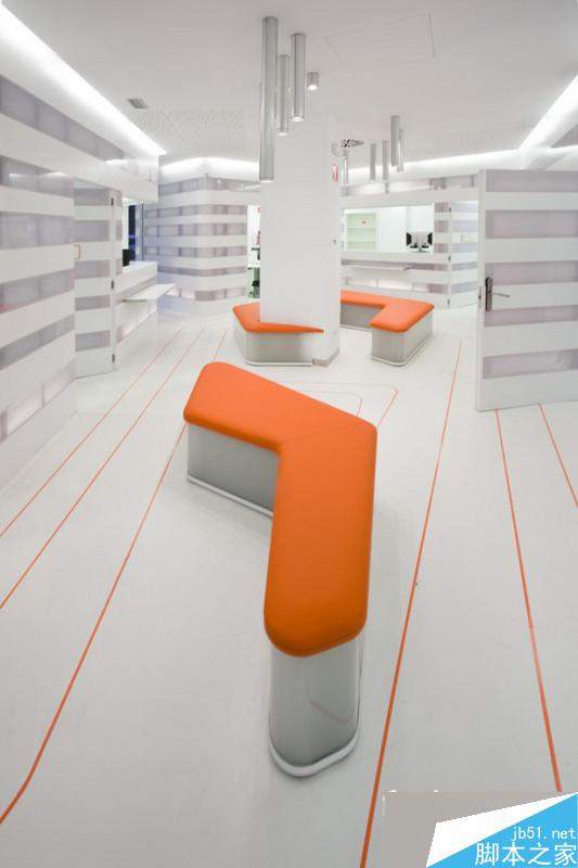 西班牙现代政府办公室设计 脚本之家 3DXMAX室内设计