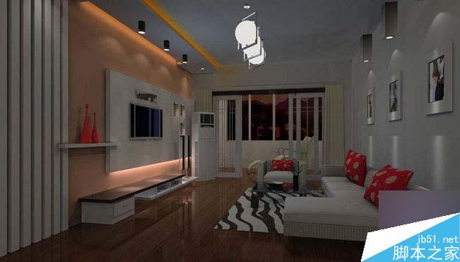 室内效果图完美后期处理 脚本之家 室内教程