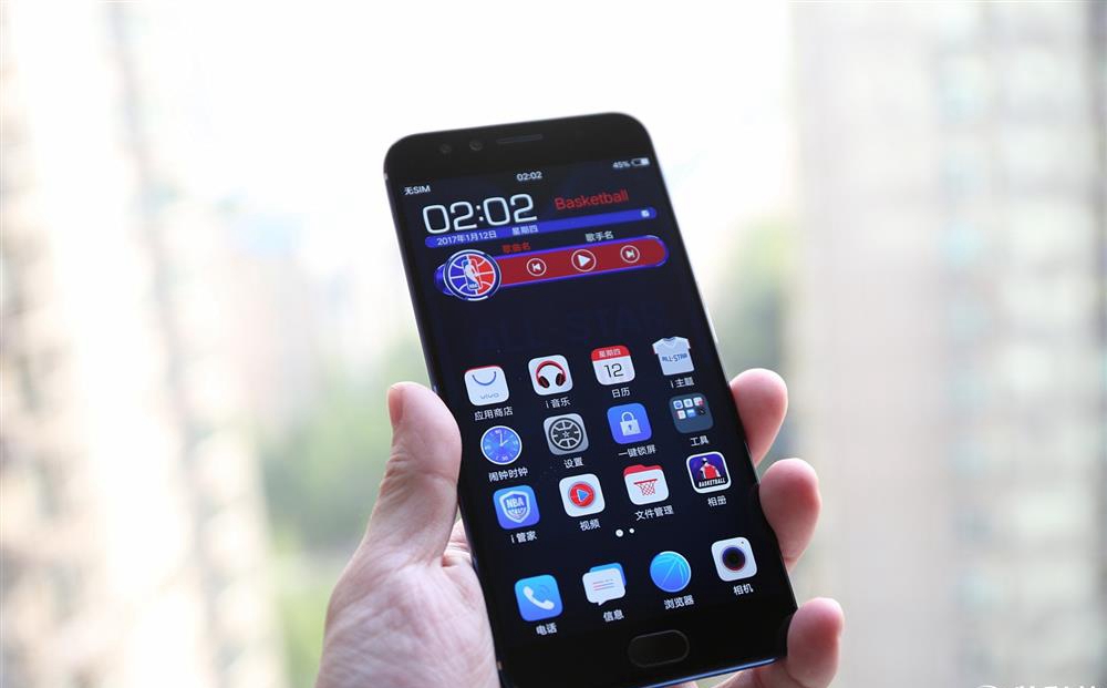 vivo X9活力蓝定制版开箱图赏：这配色骚气(2/24)