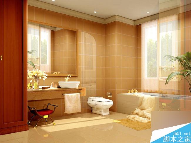 室内效果图后期处理 脚本之家 3DSMAX效果图制作教程