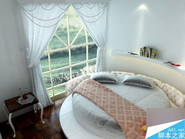 3dmax制作最温馨的卧室 脚本之家 3dmax室内教程